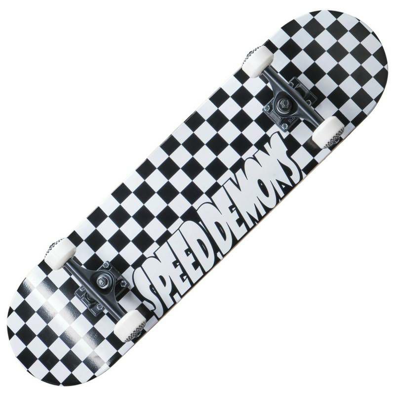 Skateboard Speed Demons Checkers 8"