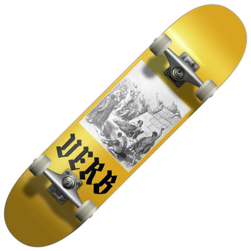 Skateboard Verb Stoned Gold 8"