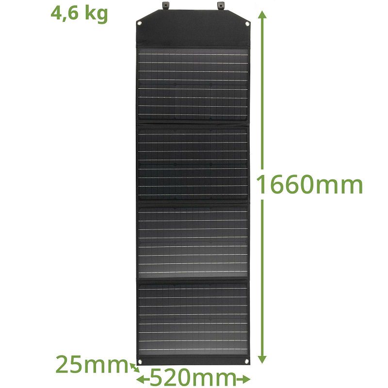 Solarni punjač 120W USB & DC Output