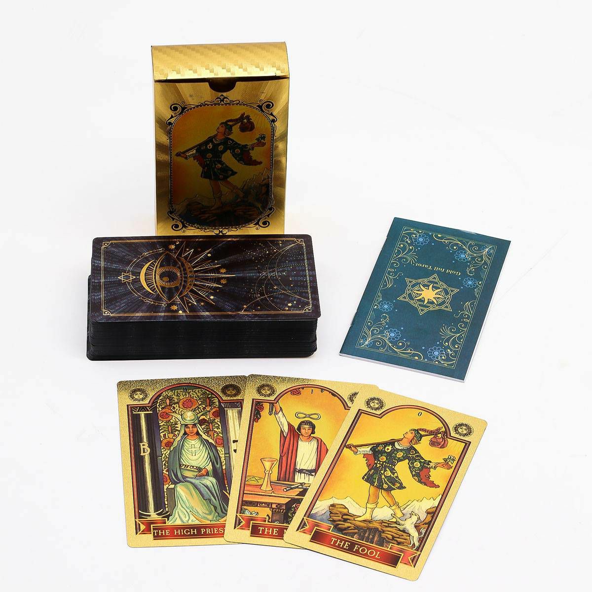 Tarot karte Svevideće oko Gold & Blue
