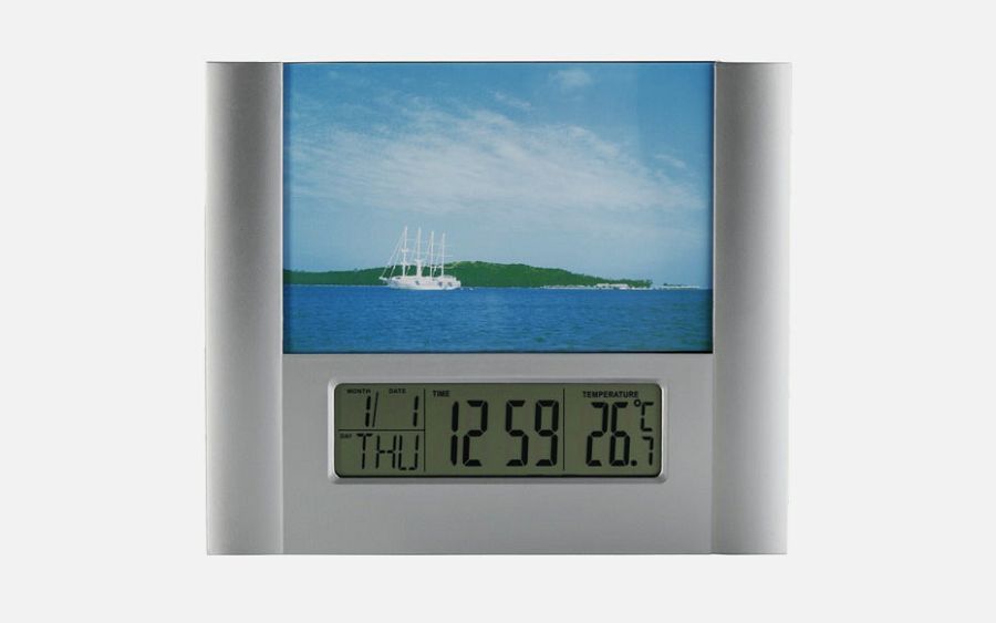 TFA 98.1093 alarm clock & photo frame
