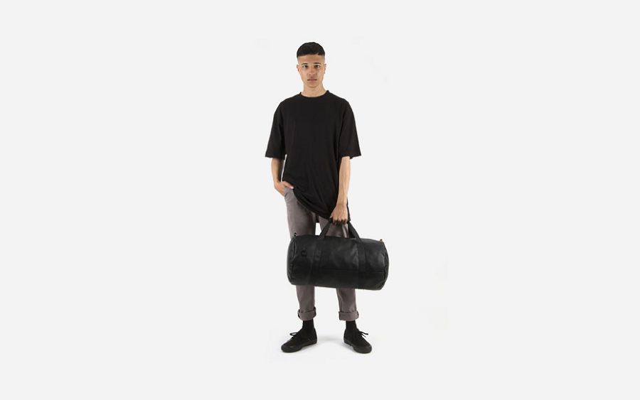 Torba Gold Duffel - Tumbled Black