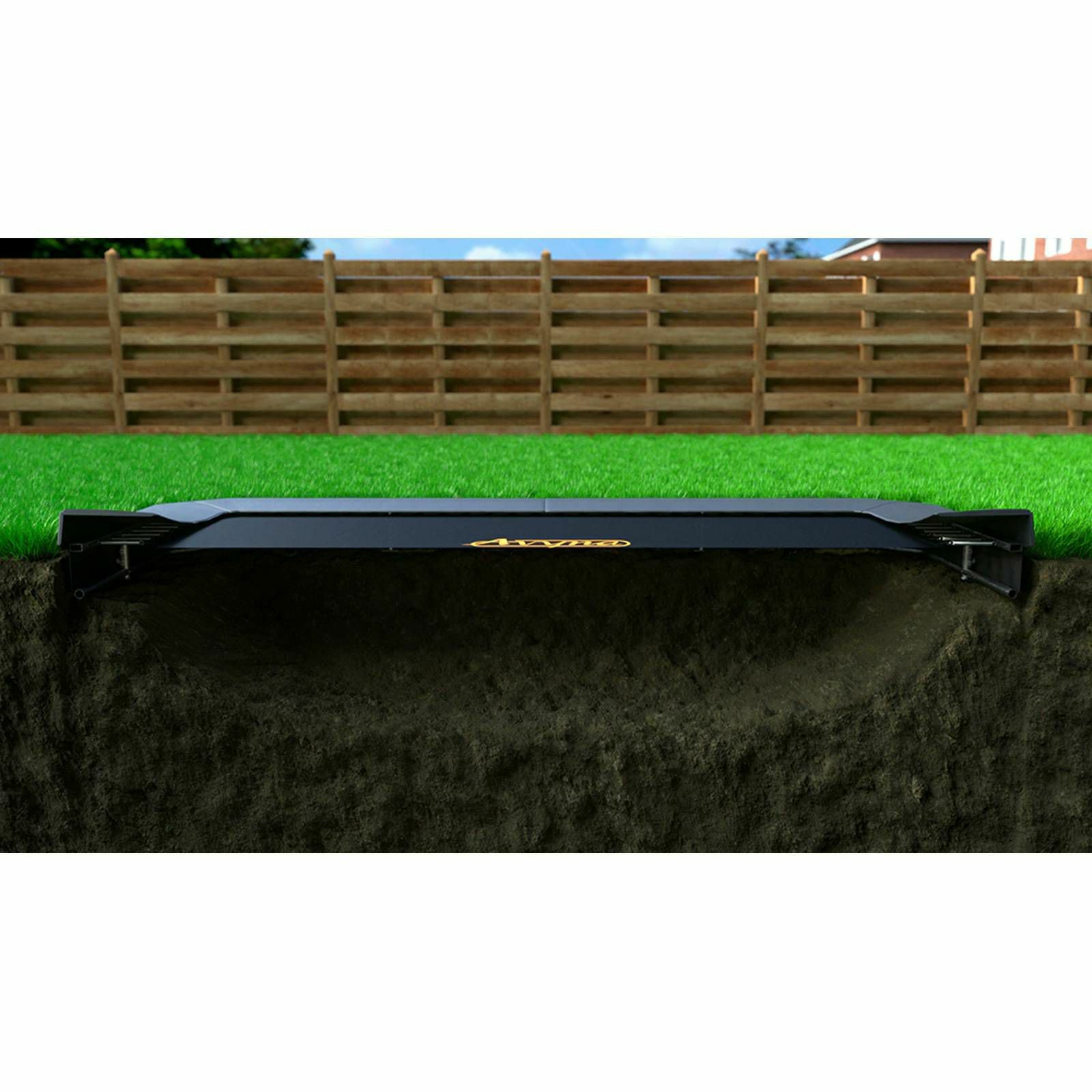 Trampolin Pro-Line FlatLevel 340x240 cm Black 