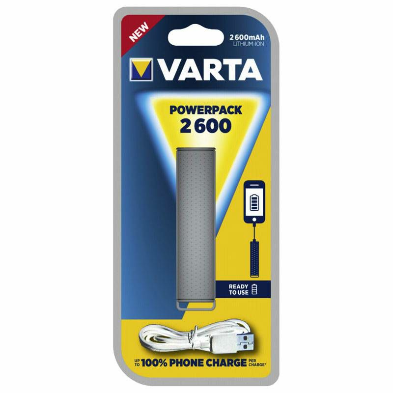 Varta Powerpack 2600 mAh grey