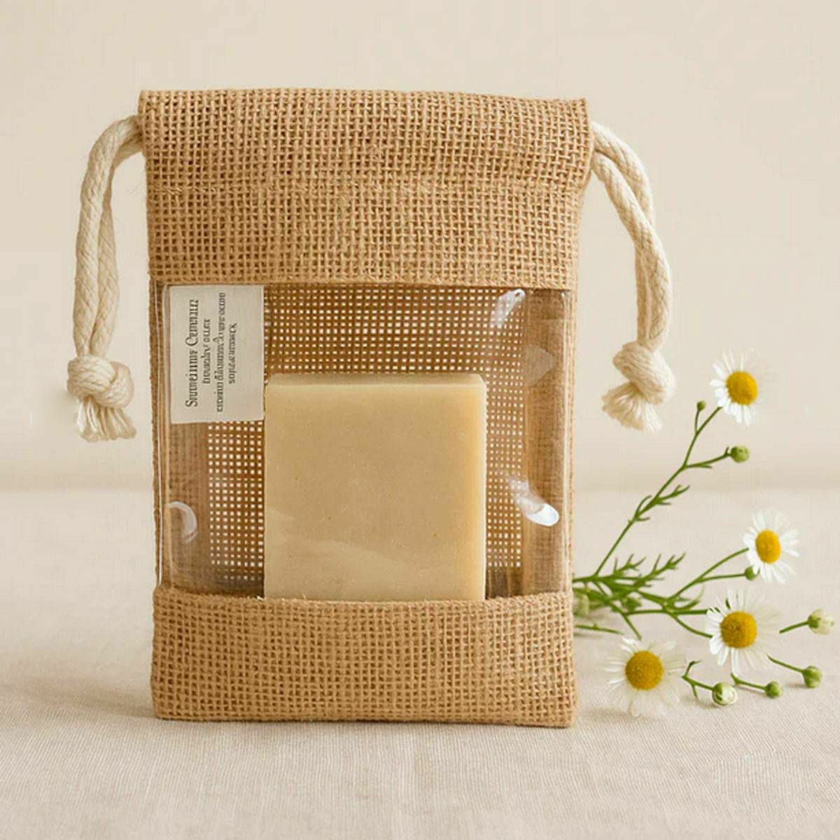 Vrećica Juta Window 20 x 12 cm